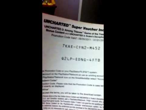 uncharted 1 pc registration code